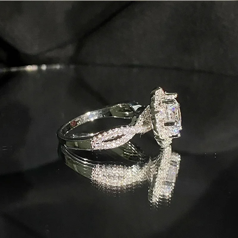 MDLFES Moiss1n الماس نمط اليابانية زهر الكرز المتخصصة فتاة فستان الزفاف الأبيض النحاس مذهب