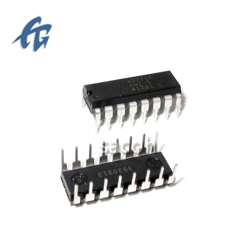 

New Original 2Pcs AD7715ANZ-5 DIP-16 Converter Chip IC Integrated Circuit Good Quality