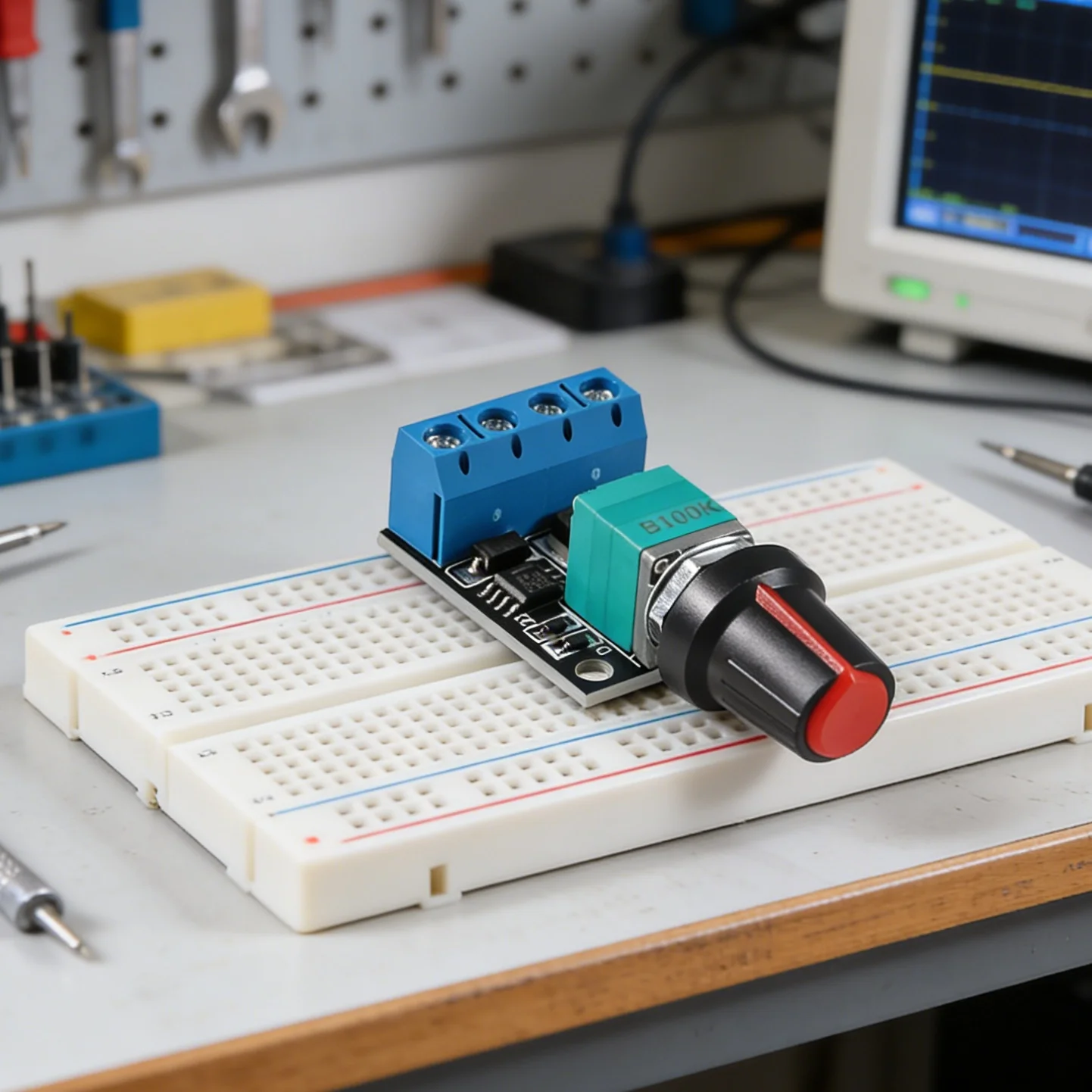 Voltage Regulator PWM DC Motor Speed Controller 5V 12V 10A Governor Stepless Speed Regulator LED Dimmer Power Controller