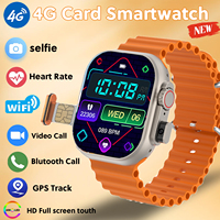 New 4G Smart Watch SIM Card GPS WIFI Video Call SOS IP67 Waterproof Smartwatch Bluetooth Call Tracker Location Phone Watch 2025