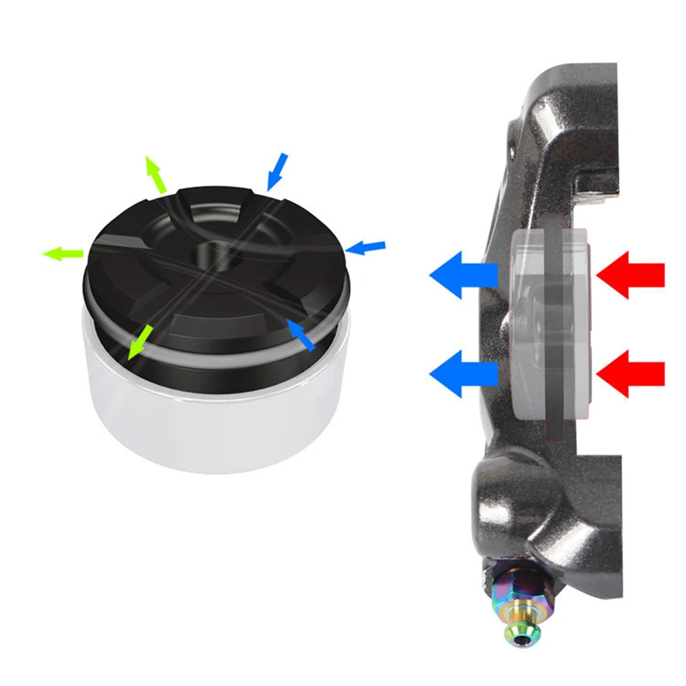 

Bike Brake Caliper Piston Practical To Use High Quality Parts Piston Caliper Silver+Black Bike Bicycle For-SHIMANO XT/SLX/XTR