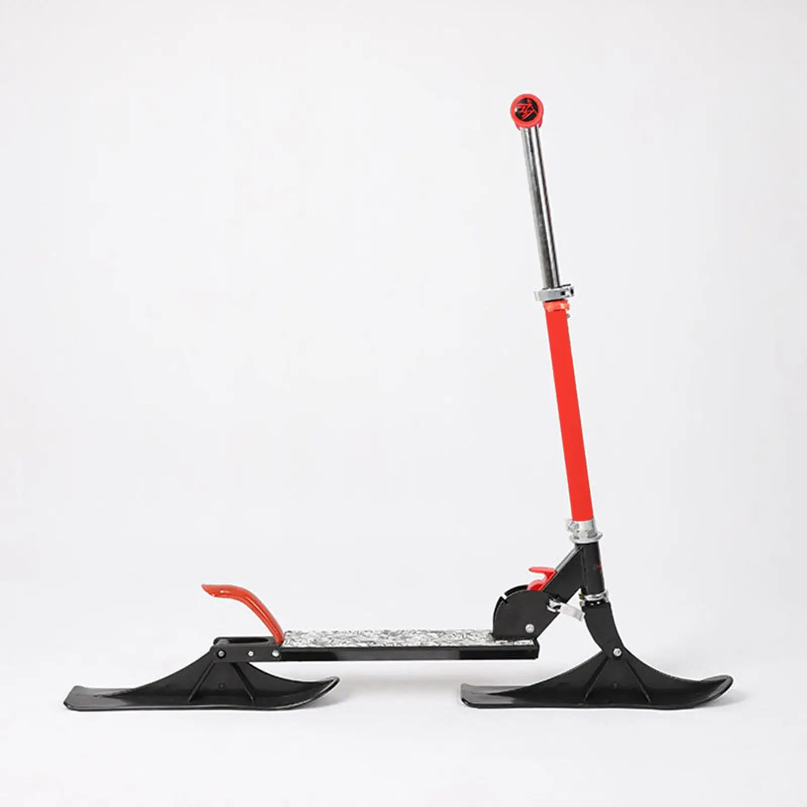 Kids Scooter Ski Sled Snow Board Attachment for Children Kick Scooter Refit Modification Boots Flat Bottom 38cm