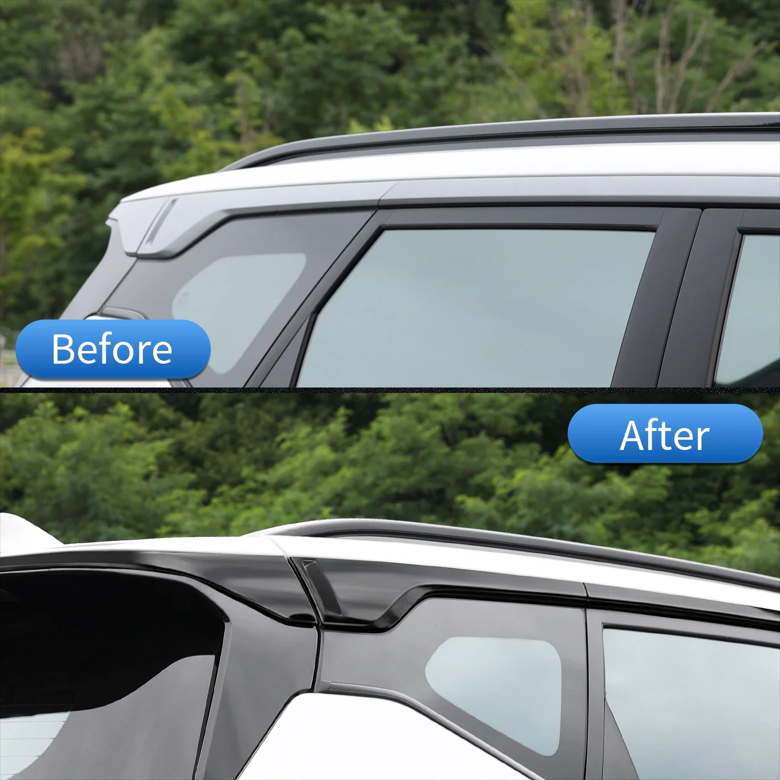 Pre-Cut Vinyl Decal Kit For Kia Seltos SP3 2026-2027 Car Body Stickers Sunroof Window Windshield Side Skirt Exterior Decor Film