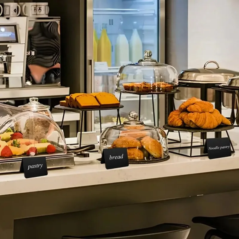 12 قطعة/الحزمة السبورات الصغيرة مستطيلة السبورة مزدوجة الوجهين السبورات حفل زفاف عيد ميلاد ديكور المنزل تسجيل رسالة المجلس