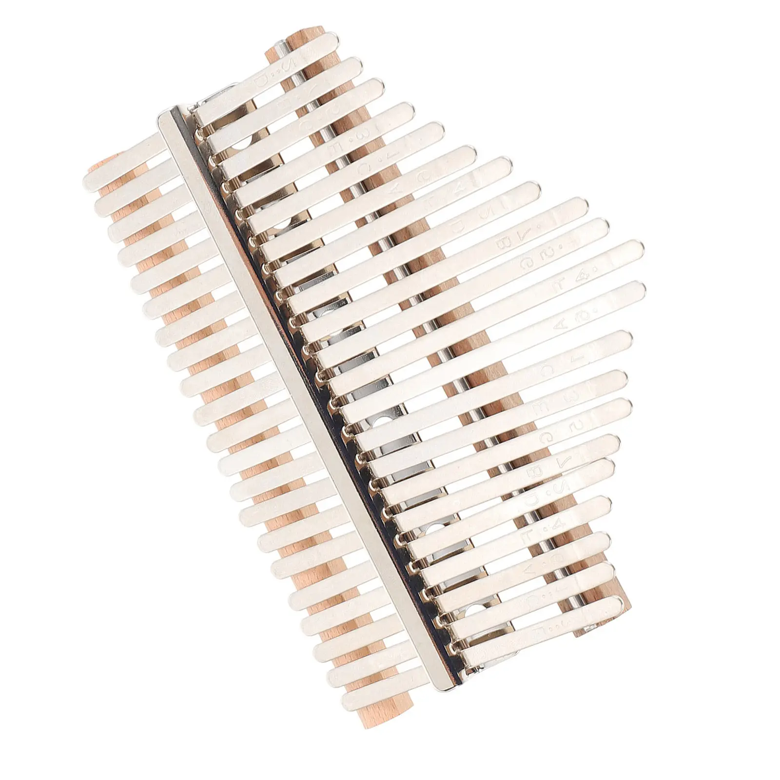 1Set DIY Kalimba Kit Premium Thumb Piano Assembly Set 21-Tone Replacement Parts for Homemade Musical Instrument Building
