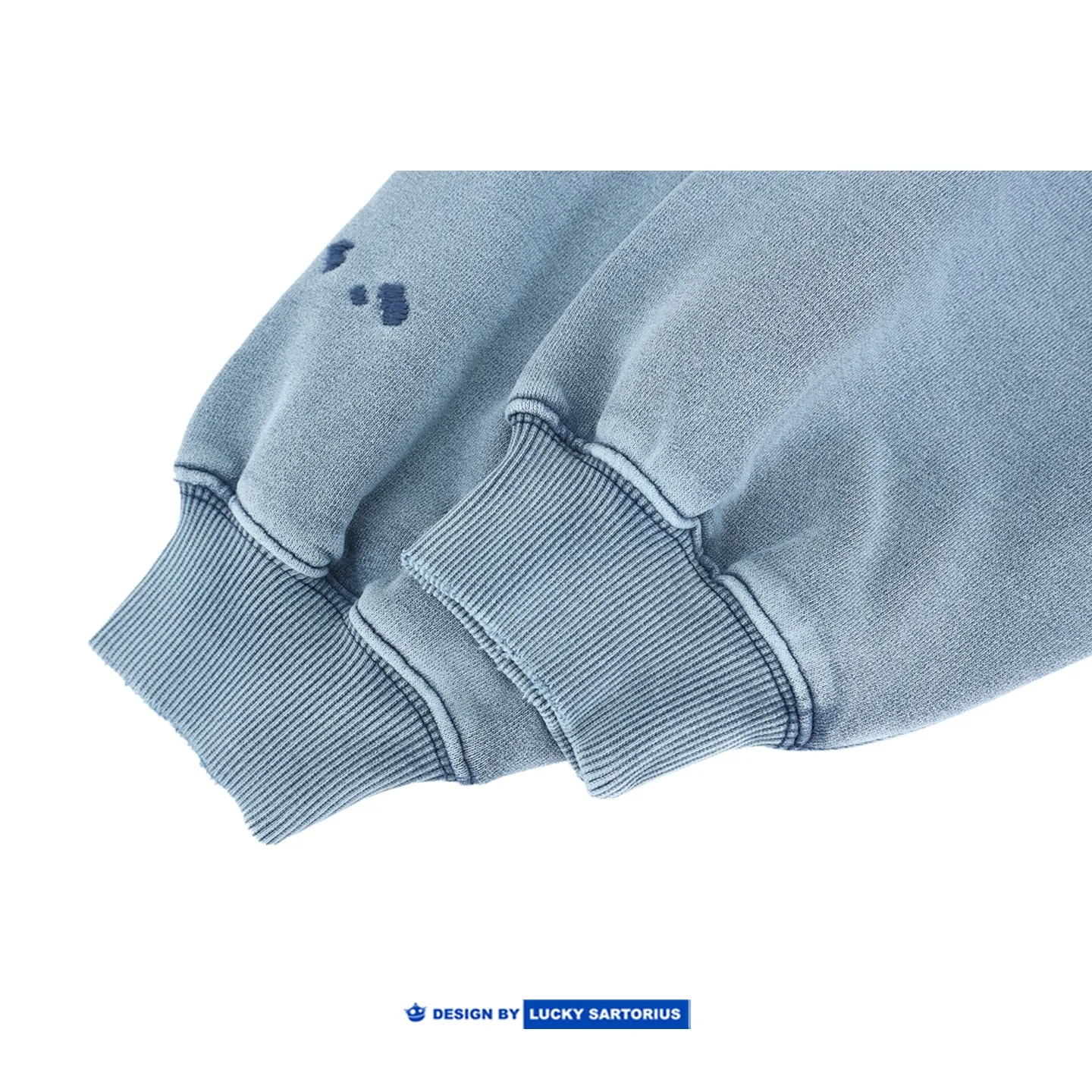 اليابانية الرجعية غسلها المتعثرة المطرزة زهرة جولة الرقبة هوديي للرجال والنساء فضفاضة عارضة أعلى #6