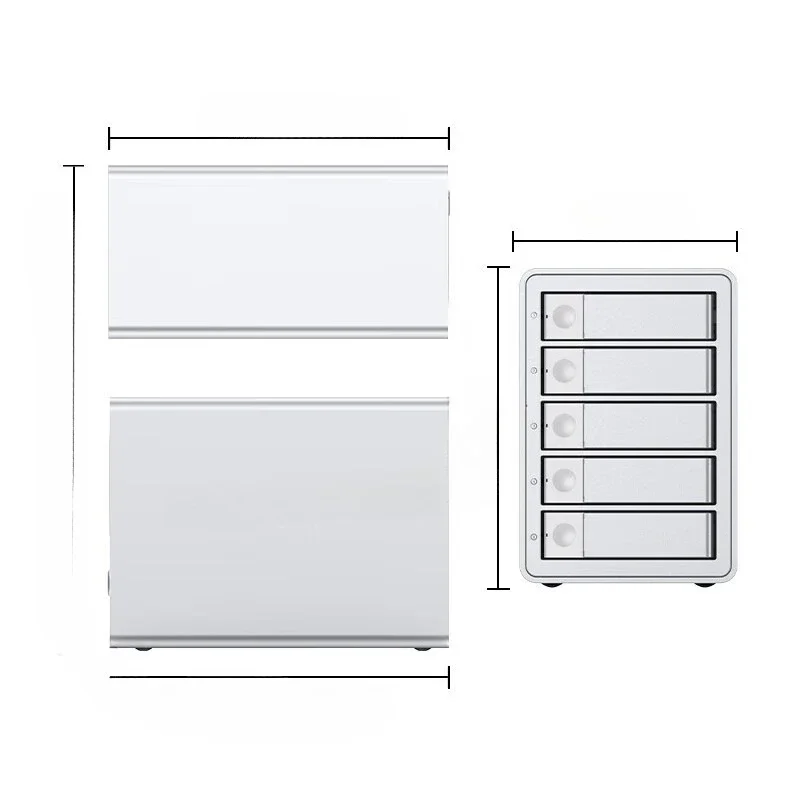 

Disk Array Cabinet 3.5 inch SATA Mechanical RAID