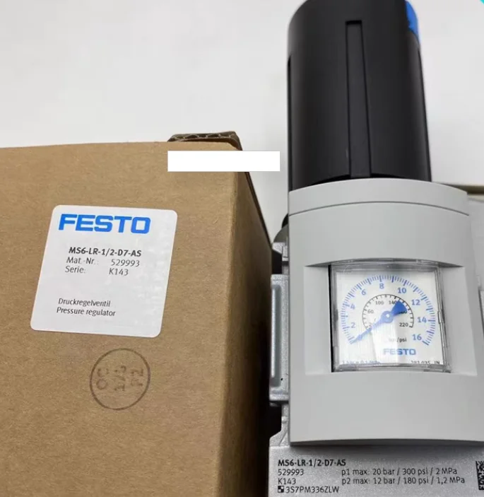 New Original FESTO pressure reduction valve MS6-LR-1/2-D7-AS 529993