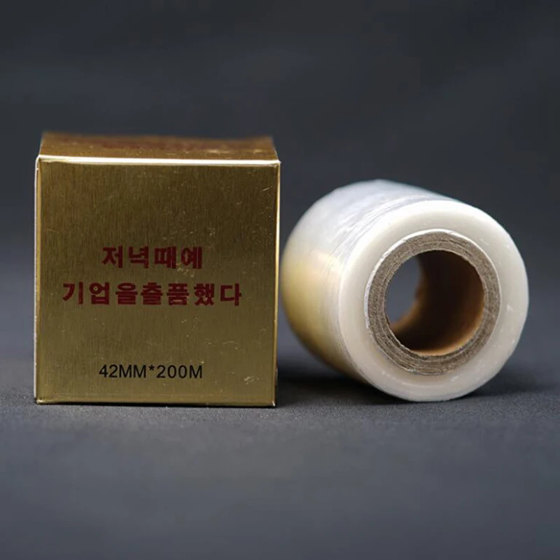 방부제 필름, 귀영 나팔 & Microblading, 60mm/42mm x 200mm, 귀영 나팔 덮개, 처분 할 수있는 눈썹 귀영 나팔 플라스틱 포장을위한 플라스틱 포장