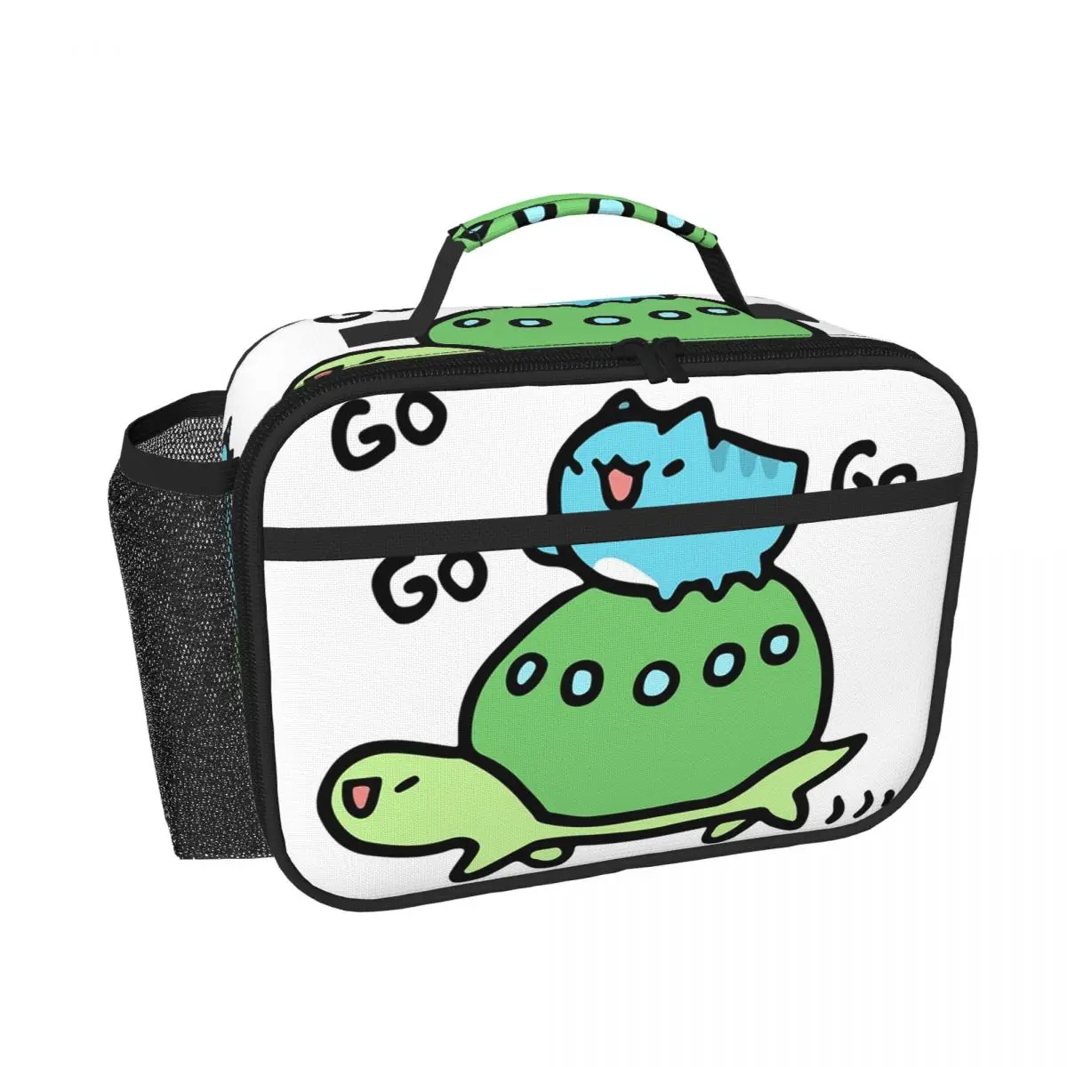 Comic Cat Turtle Bugcat Capoo Insulated Lunch Bag for Women Kids Leakproof Food Boxes Thermal Lunch Box Tote