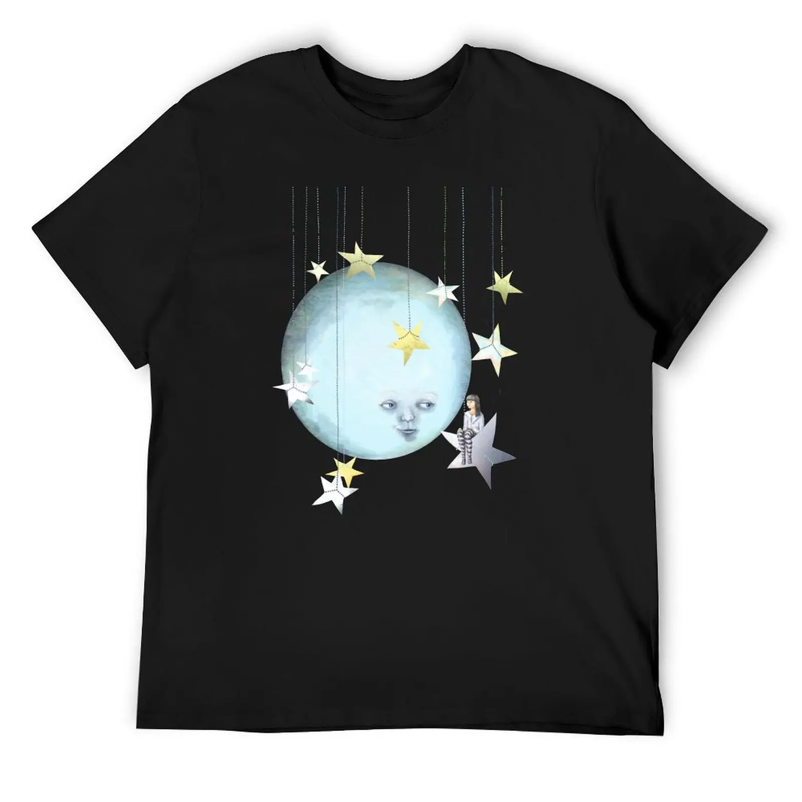 Hanging with the Stars T-Shirt anime clothes vintage anime shirt mens t shirts