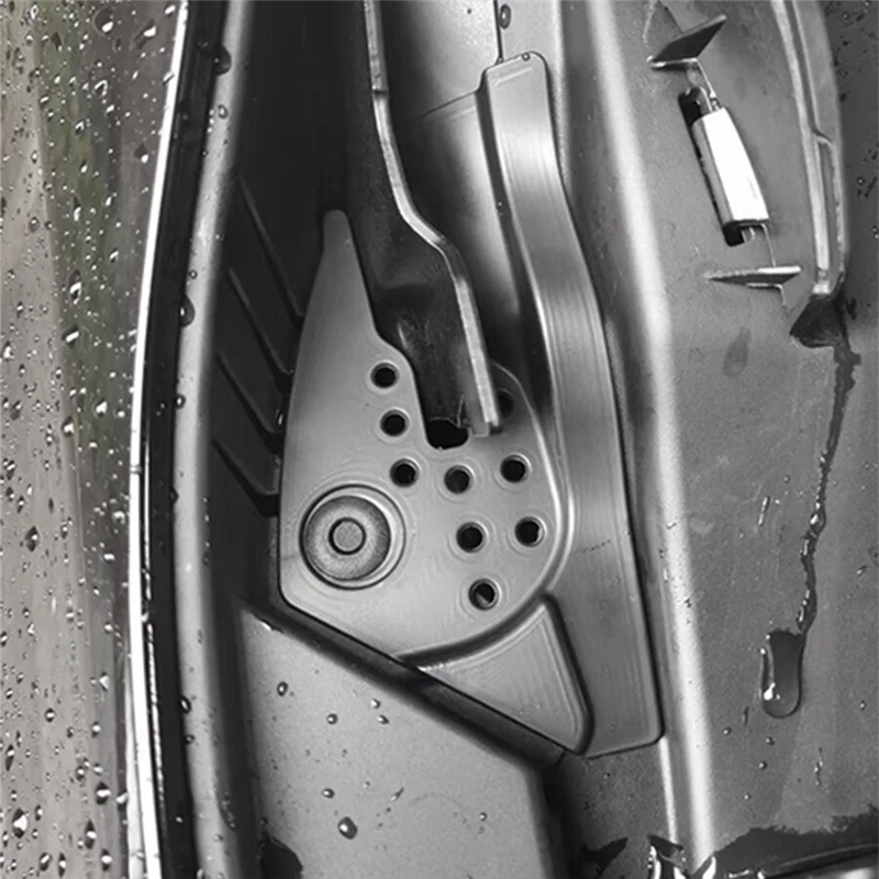 볼보 XC60 2018-2023 안티 리프 파편 차단 와이퍼 드레인 슬롯, 수정 자동차 용품