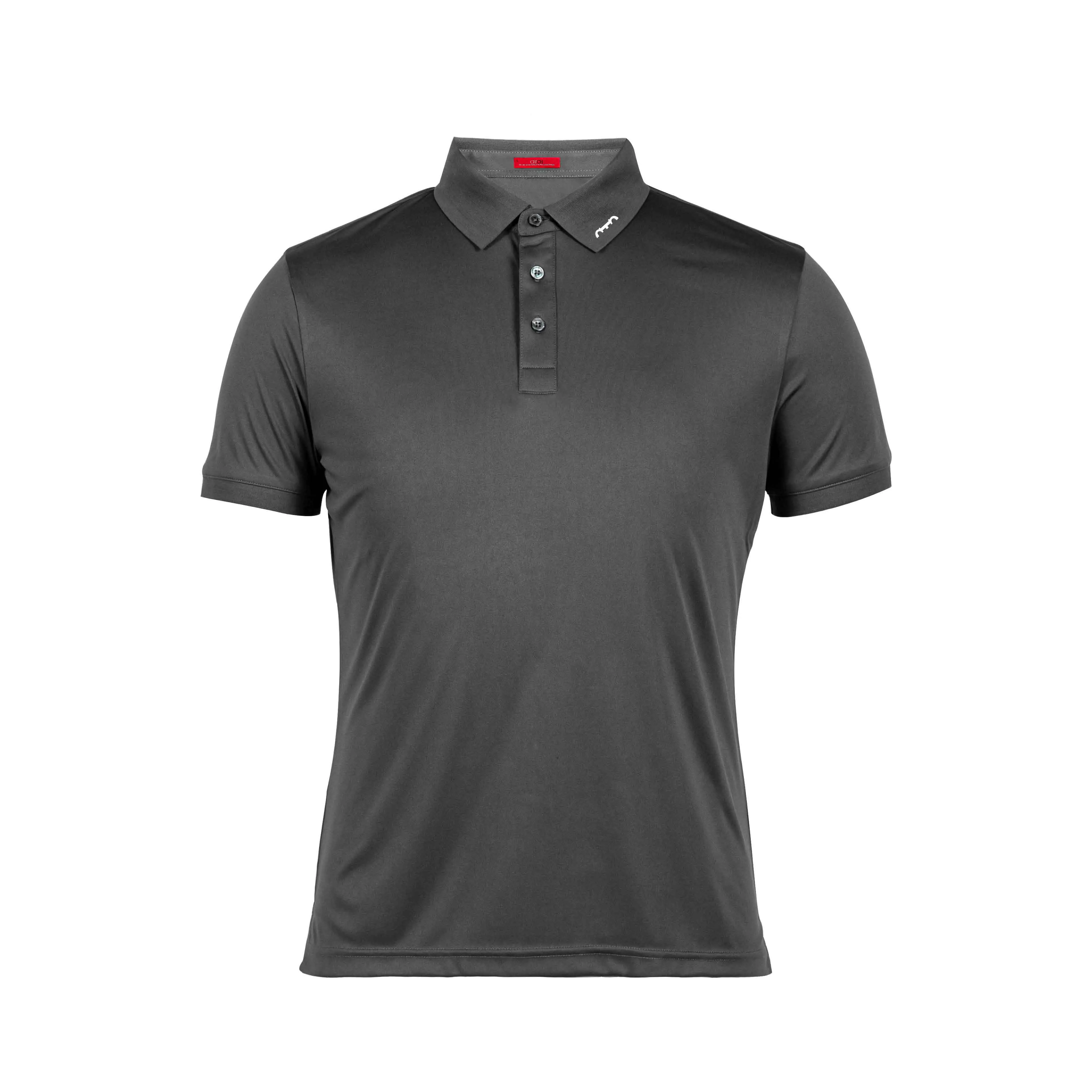 Brand Men Polo Shirts Short Sleeve Collar New Solid Men's Business Casual Tshirts Trendy Summer