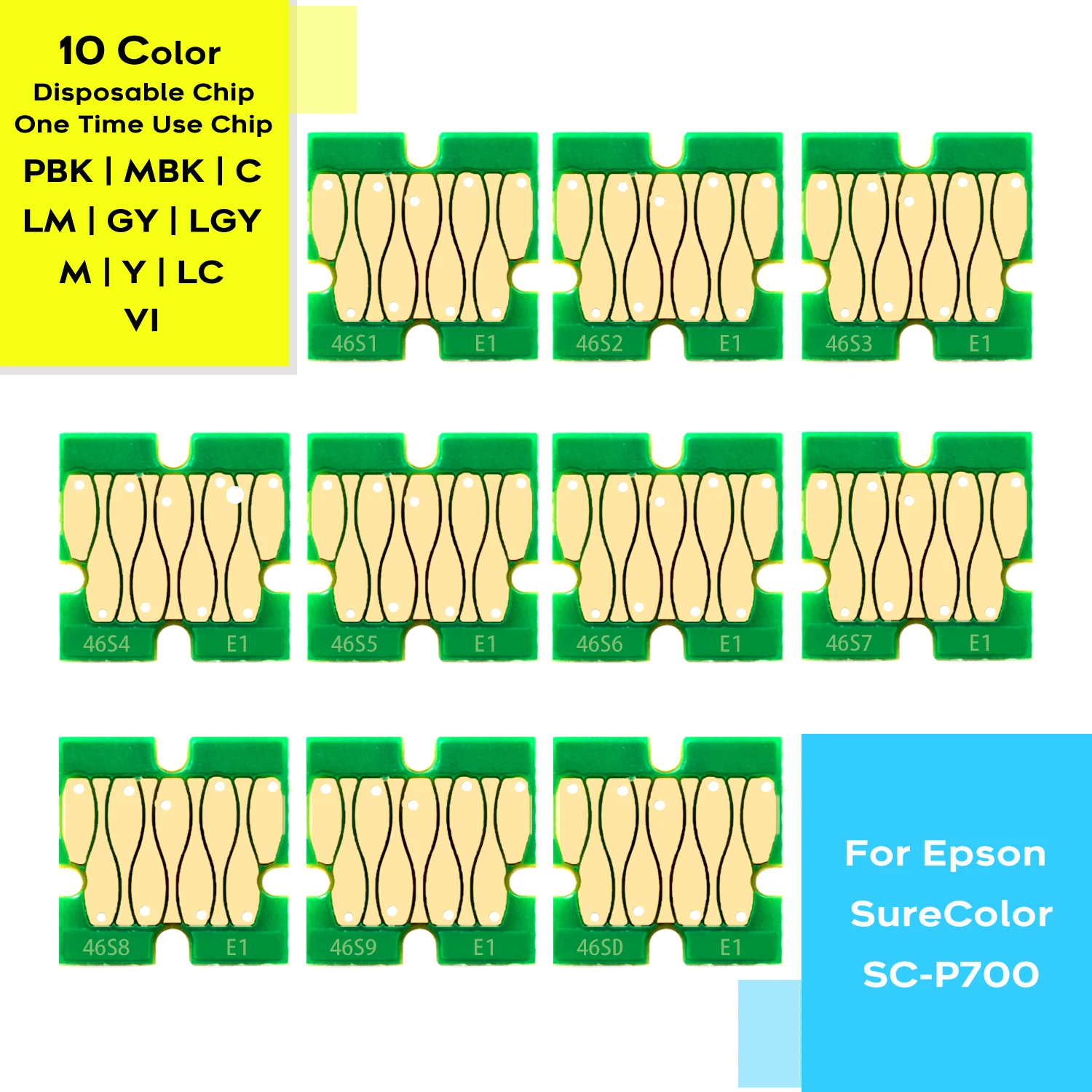 Der T46S-Einweg-Chip für Epson SureColor P700 SC-P700 Drucker – Eine detaillierte Bewertung und praktische Anleitung