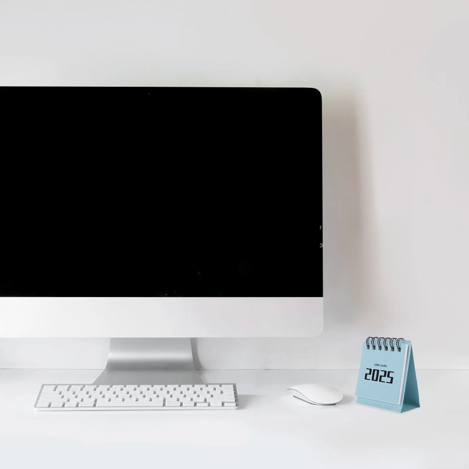 

Мини-стоячий флип-настольный календарь 2025, небольшой настольный календарь для декора офисного стола, эстетический ежедневник, органайзер для канцелярских принадлежностей