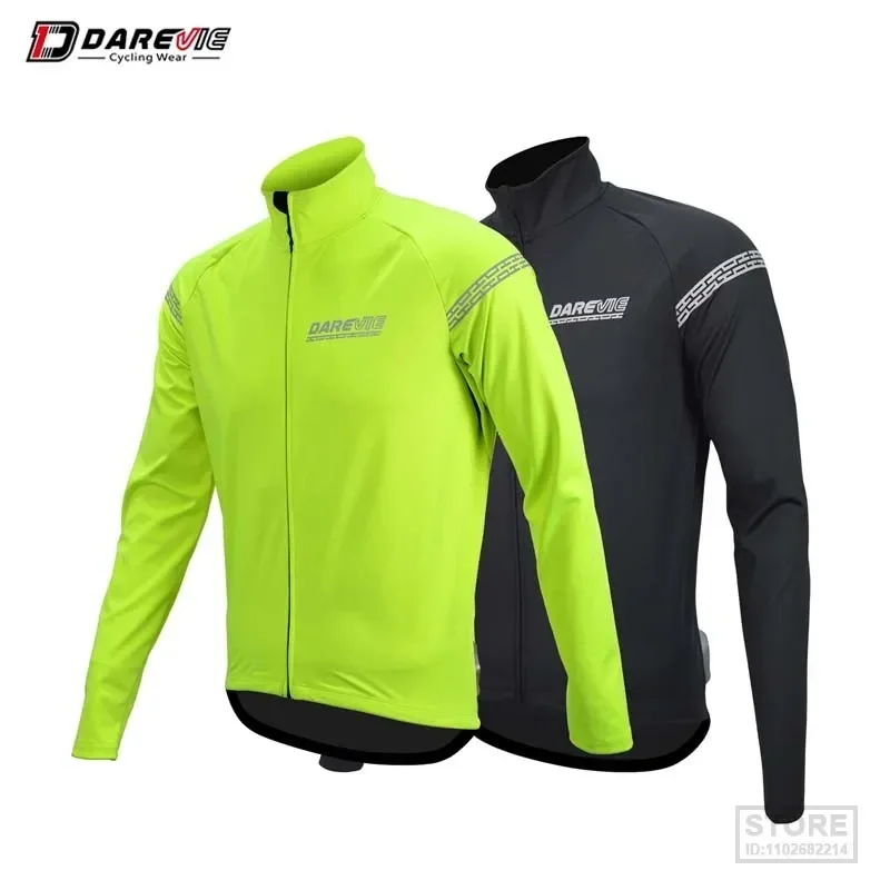 

DAREVIE Cycling Jacket Winter 5℃~10℃ Keep Warm Windproof Man s High Quality Soft Waterproof MTB Road Bike