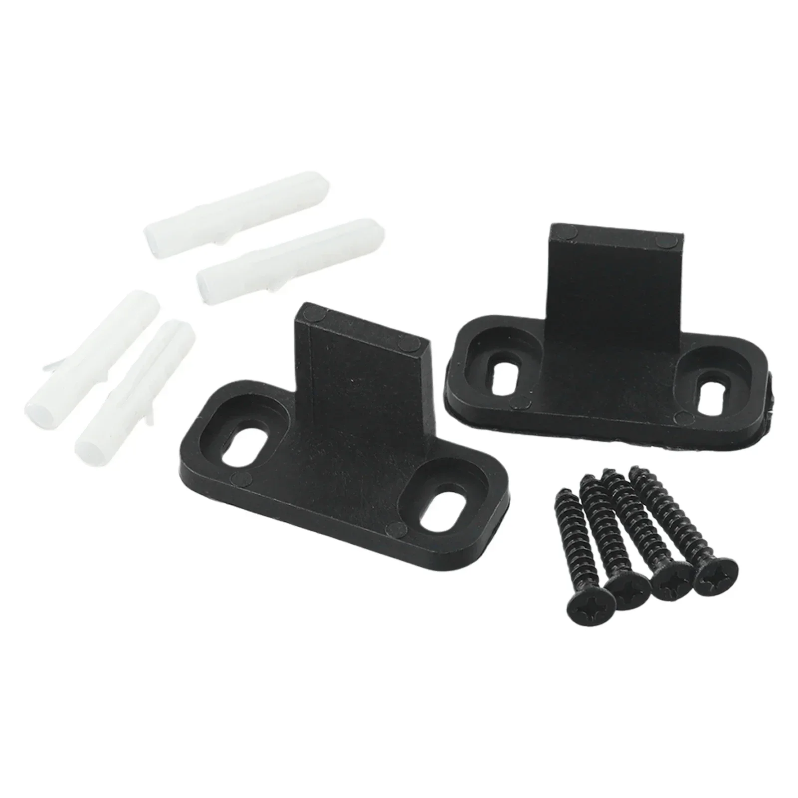 Practical Barn Guide Floor Guide For Sliding Door Plastic 2 Stay Roller 2 Pcs 2* Accessories Adjustable Door Floor