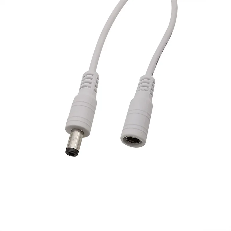 1Pcs Light Switch 12V Inline 304 Switch ON OFF With 5.5x2.1mm Male Plug To Female Power Cable Connector For LED Strip Light DIY