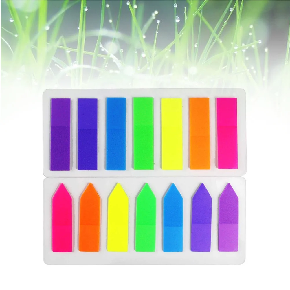 

10pcs Labels Colored Arrow Index Tabs Self-Adhesive Page Markers For Books Journals Highlighting Transparent