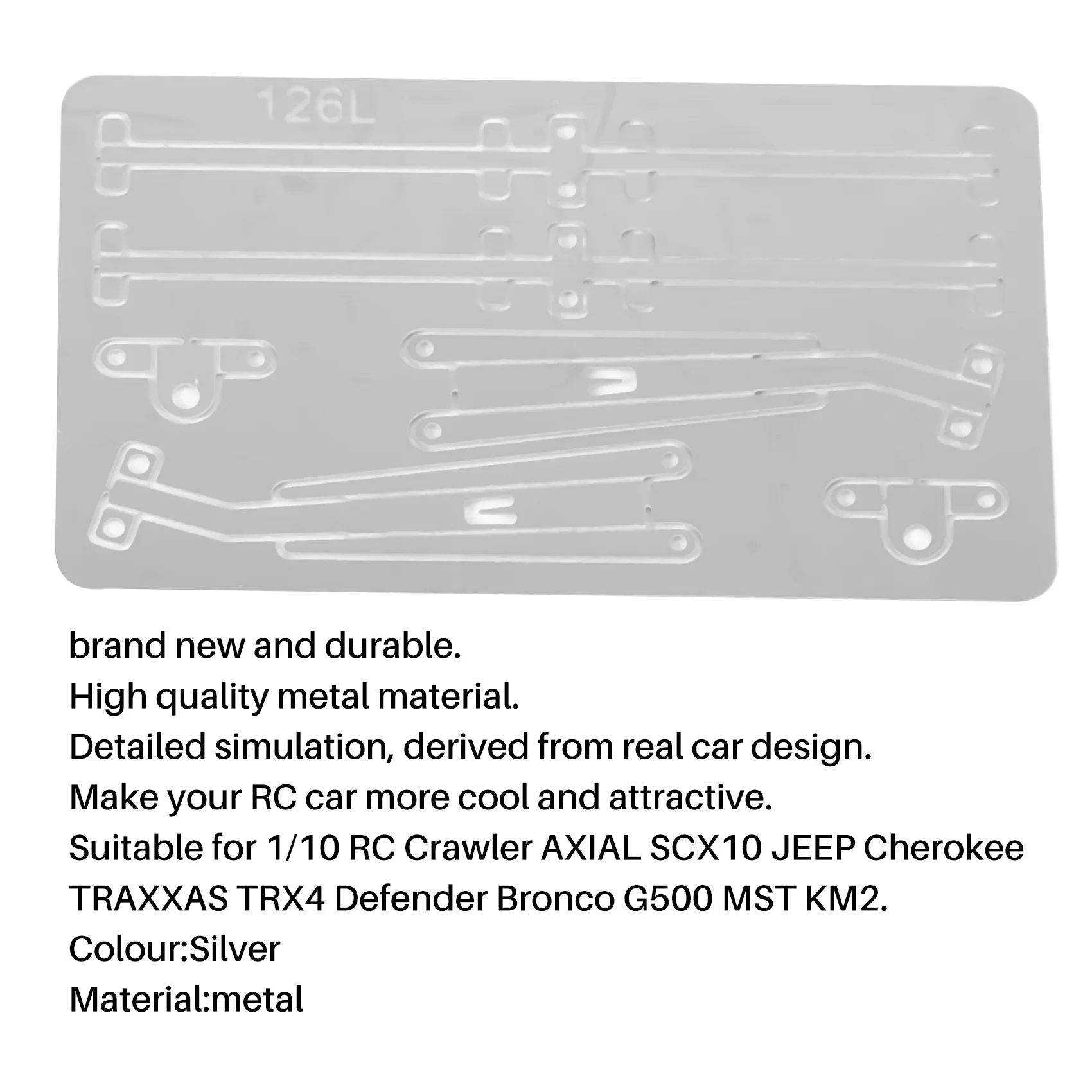 PMPC_for 1/10 RC Crawler AXIAL SCX10 JEEP Cherokee TRAXXAS TRX4 Parts