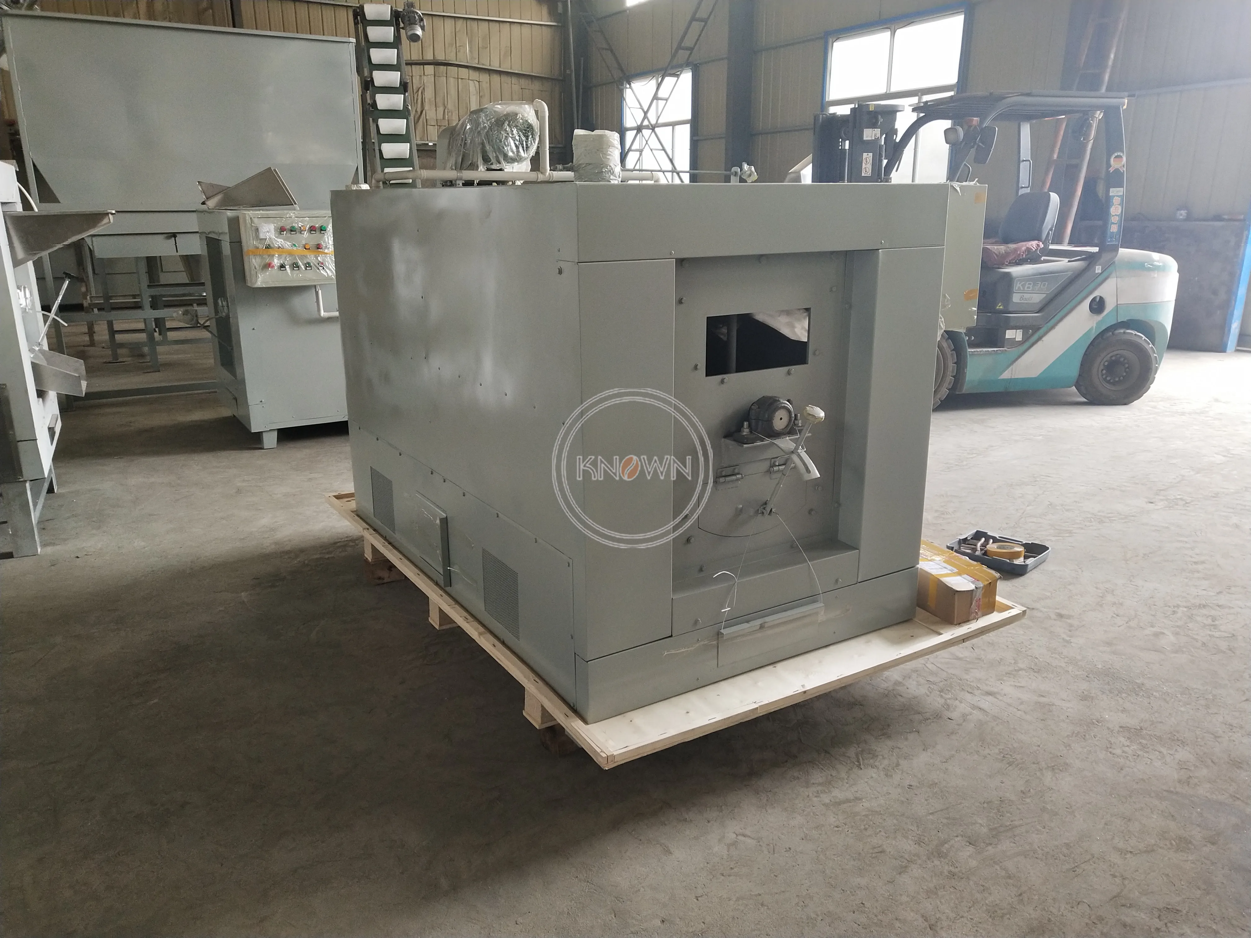 Tostador de nueces eléctrico de fábrica, máquina para asar castañas, tambor comercial, máquina rotativa para asar cacahuetes