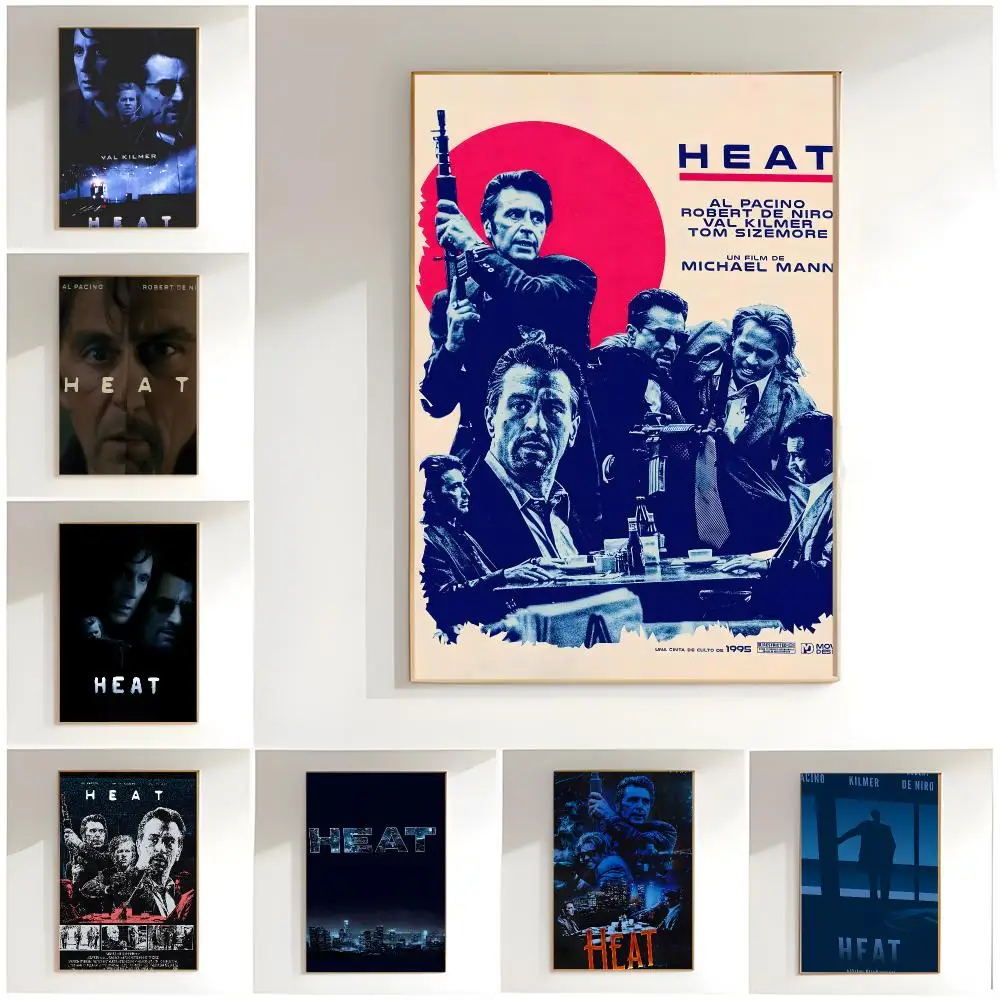 classic movie h-heat Poster Classic Wall Art  Home Decor  Peel and Stick Unframed