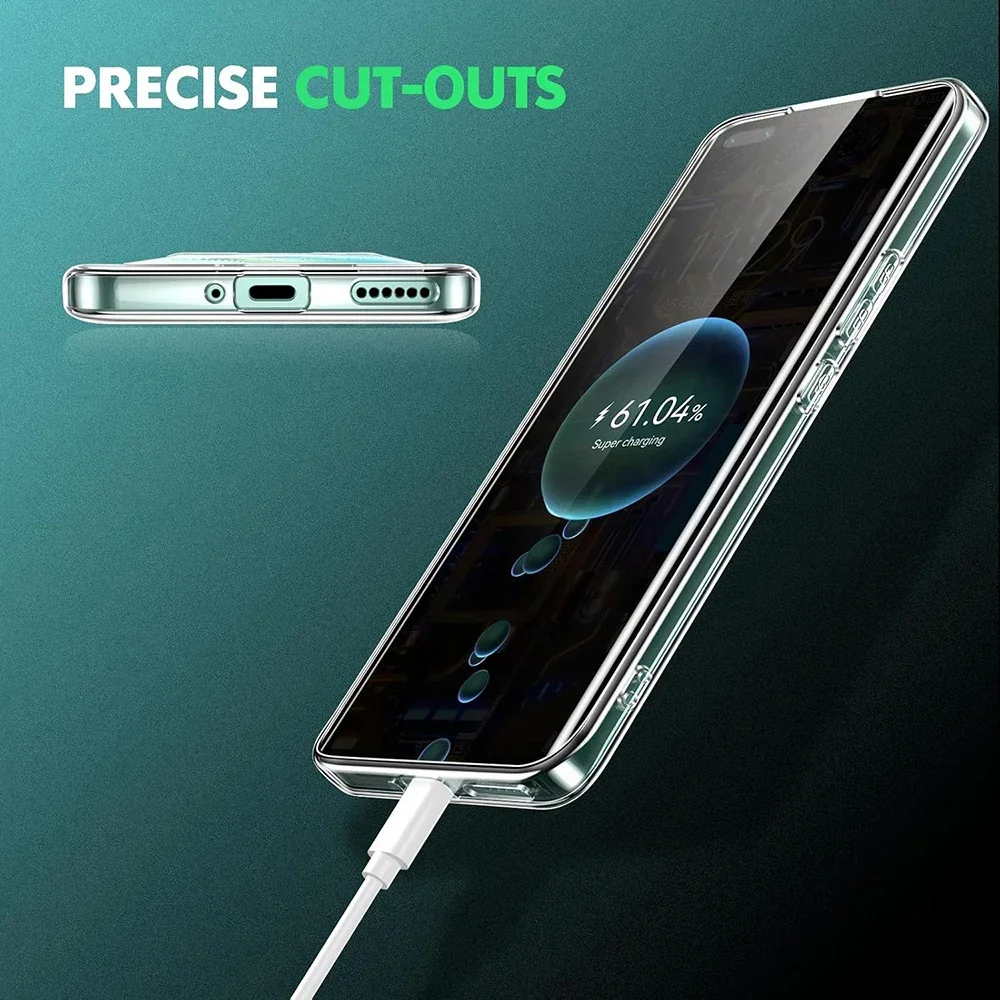 Transparent Ultra Thin Silicone Soft Case For Honor Magic 6 5 4 Magic6 Magic5 Magic4 Lite 3 Pro Ultimate Slim Clear Back Cover