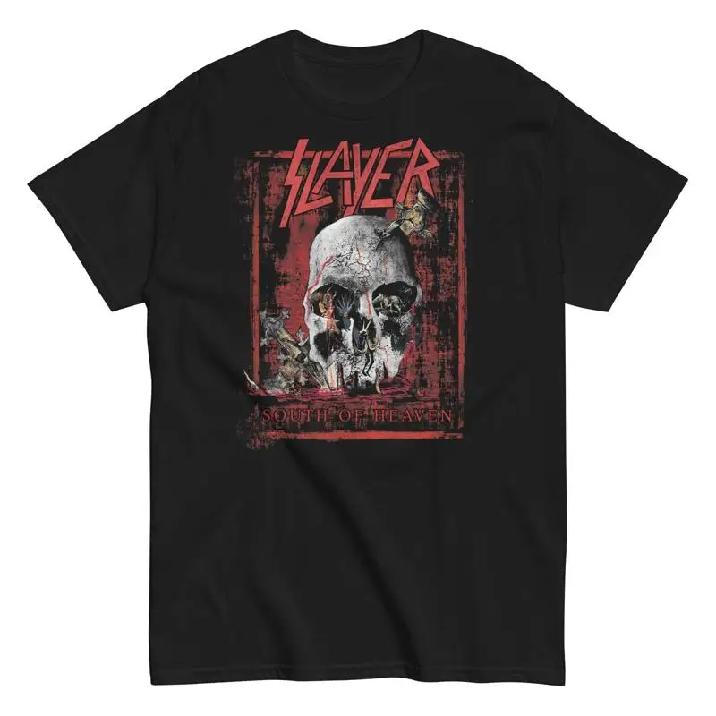 

MerchMoment Slayer South of Heaven T Shirt Black New