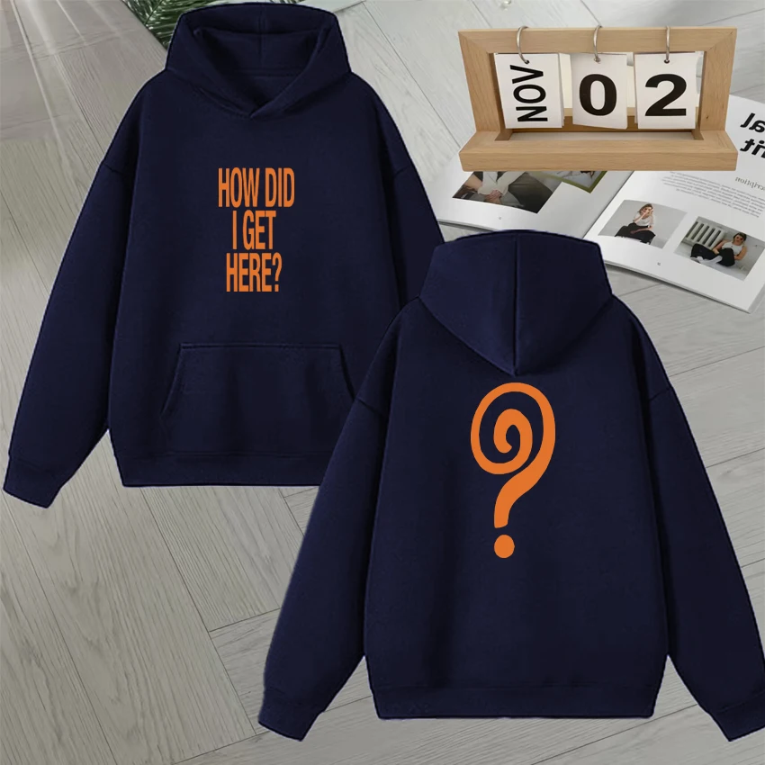 Singer Louis Tomlinson How Did I Get Here Tour 2026 Hoodies Men Women Long sleeve Sweatshirts Loose Streetwear Fleece Pullovers