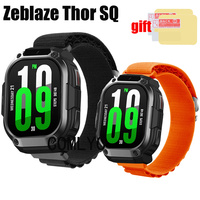 3in1 Band For Zeblaze Thor SQ Smart Watch Strap Nylon Soft Bracelet Bands Belt Screen Protector film