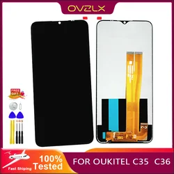 New 6.56 Inch Touch Screen + 1600*720 LCD Display Original Assembly Replacement For Oukitel C36 C35 Phone