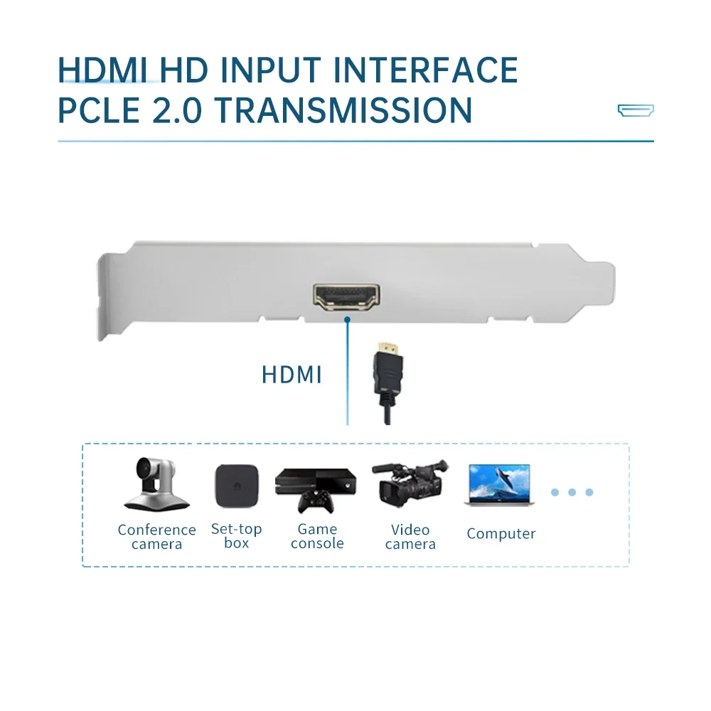 UNISHEEN Linux كمبيوتر مكتبي لعبة البث المباشر 1080P OBS vMix Wirecast لصندوق بطاقة التقاط الفيديو الرقمية HDMI