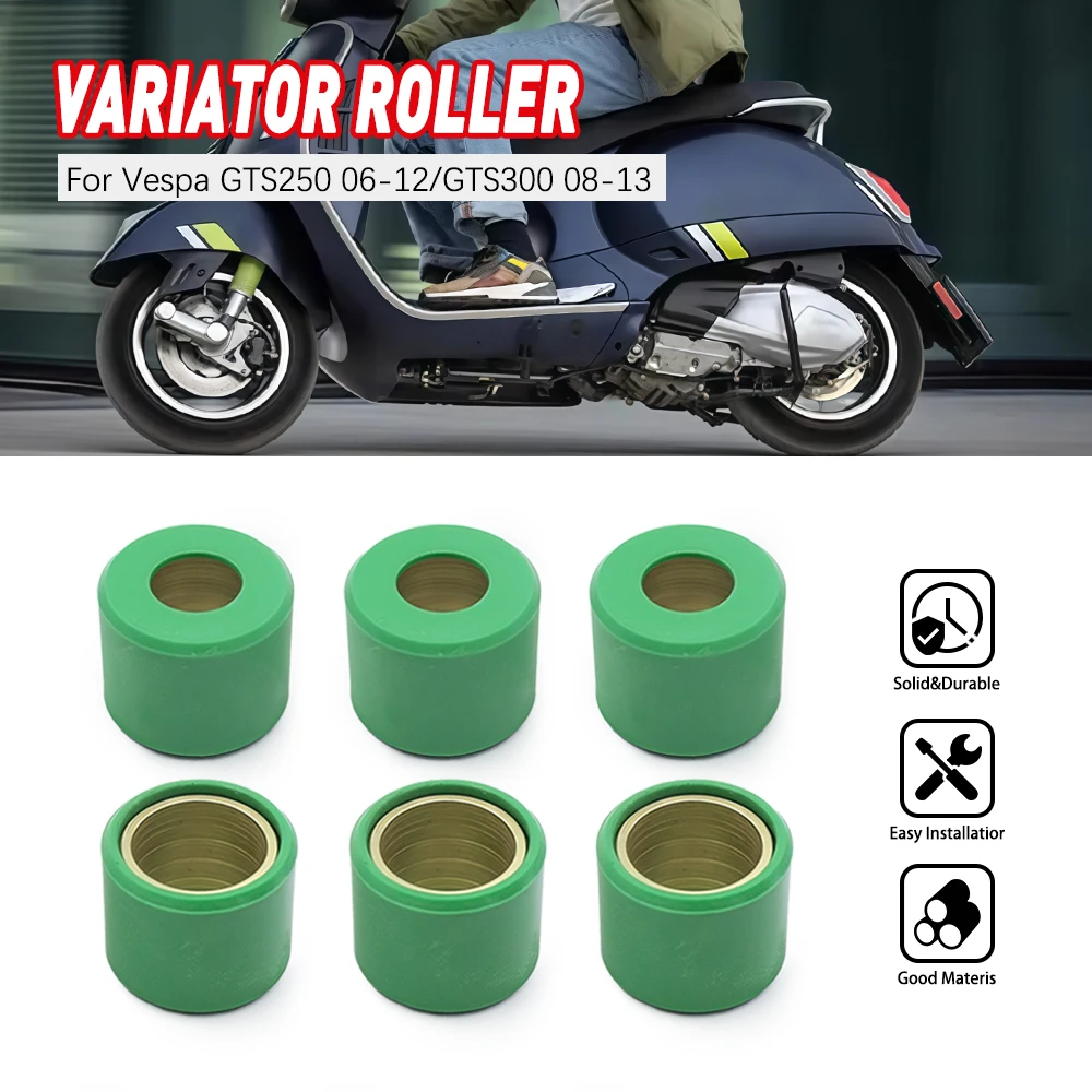 

For Piaggio Beverly 300 Tourer Carnaby 250 Variator Roller For Vespa GTS 250 300 300ie ABS