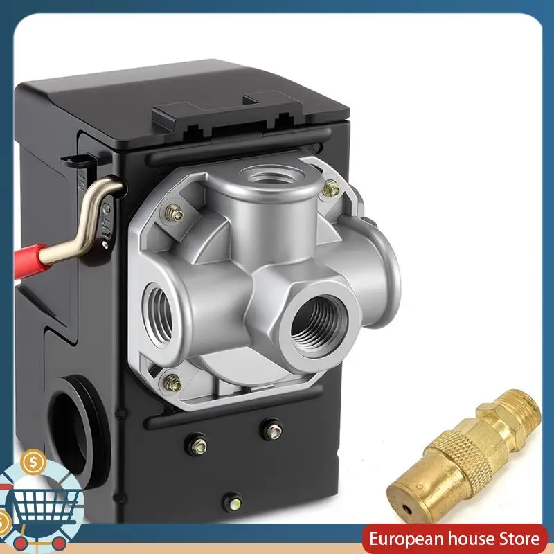 

Воздушный компрессор ABFA, 1/4 дюйма, NPT, реле давления 135-175, 4 порта, 20 А, с предохранительным предохранительным клапаном 200 фунтов на квадратный дюйм, запасная часть