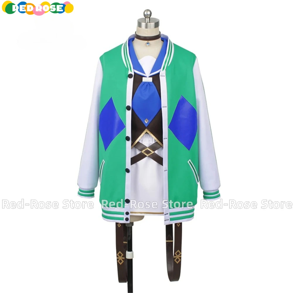 

【Customized 】Anime Uma musume Pretty Derby Tosen Jordan Cosplay Costume For Halloween Christmas New Year Party Costume