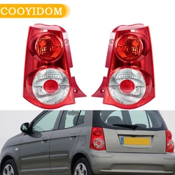 Car Rear Tail light For KIA Picanto 2008 2009 2010 Steering Light Brake Stop Light Taillights Warning Flashing Light No Bulb