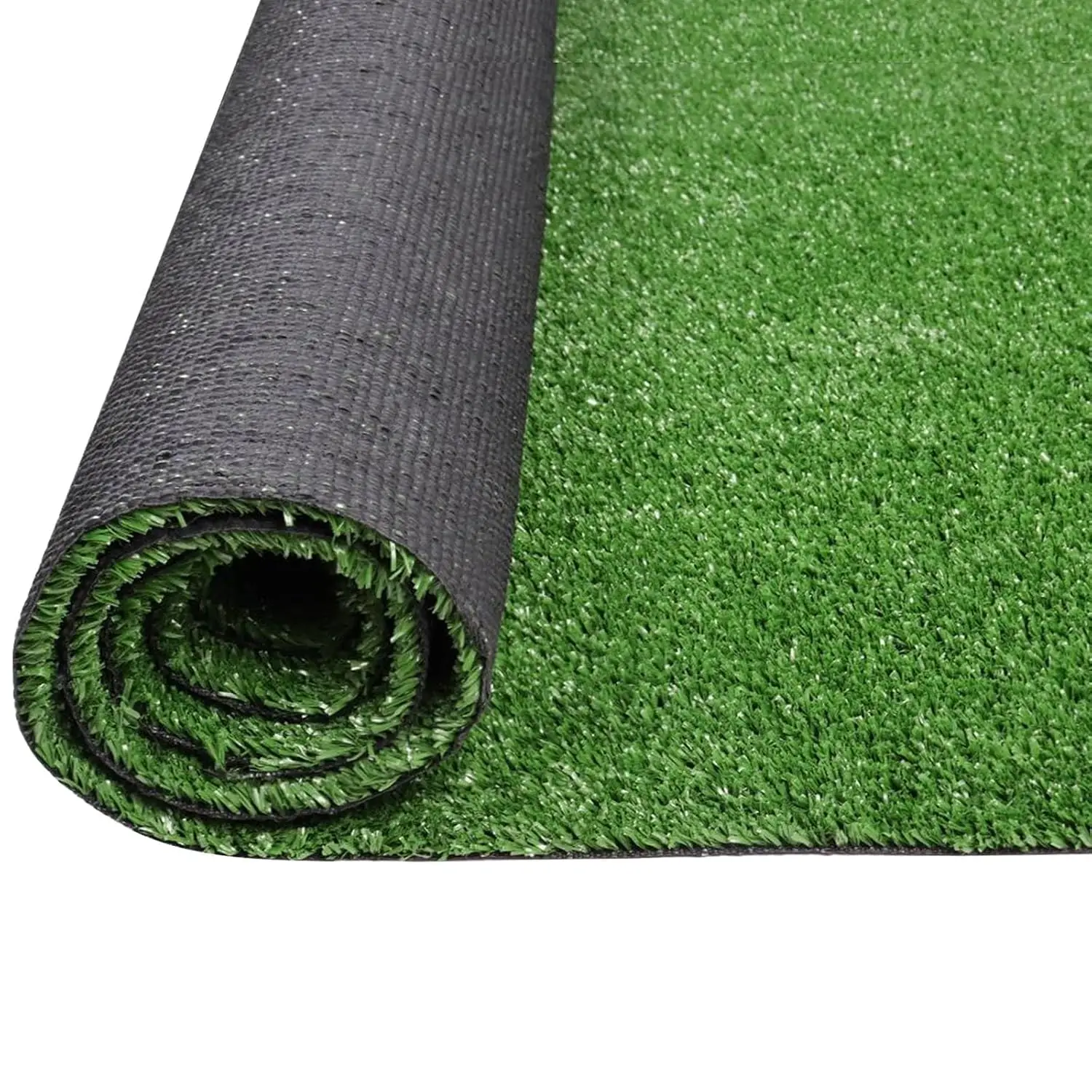 Artificial Grass Door Mat Lawn Pet Turf 9' x 18', Synthetic Faux Grass Carpet with Drainage Holes, 0.4