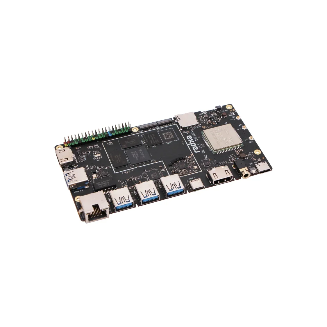 Radxa NIO 12L SBC, OS Pre-installed, MTK Genio 1200 8-core CPU, Single Board Computer