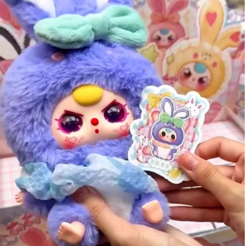 

Baby Three Rabbit Little Lily, высококачественная городская серия, плюшевая слепая коробка, игрушки, экшн-фигурки, кавайные куклы, детский подарок на день рождения