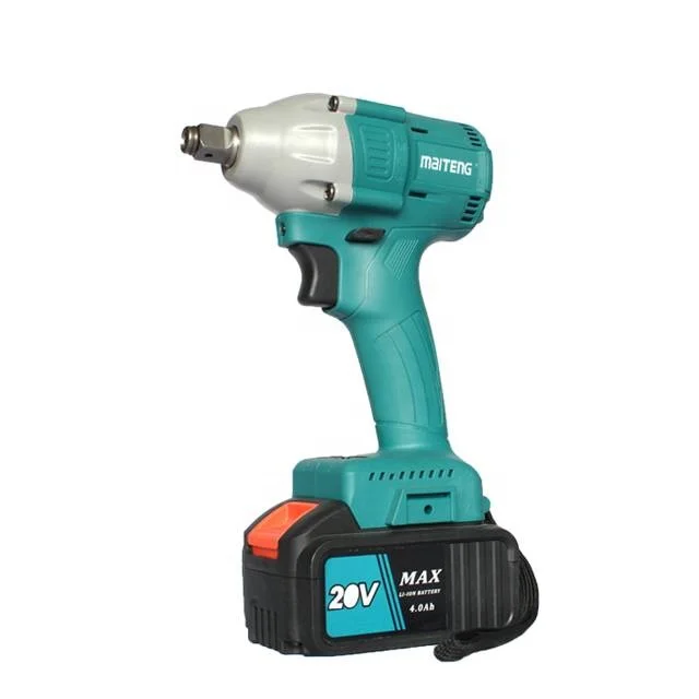 Power Tool 20V Brushless Electric Impact wrench with battery