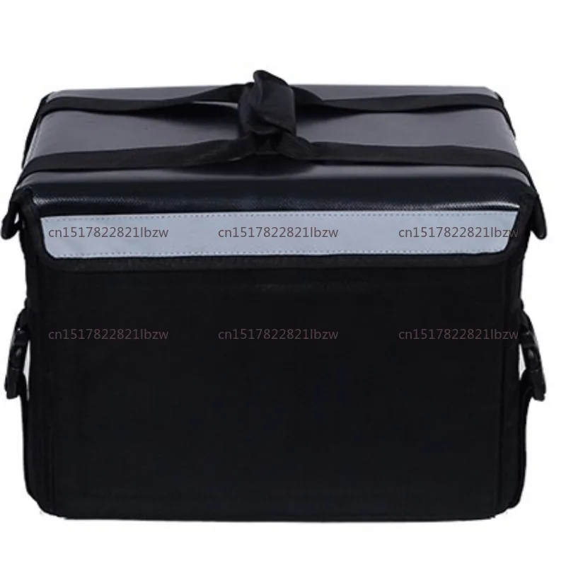 22L/32L/48L/62L Rear Rack Takeaway Box Outdoor Picnic Basket Refrigerated Insulated Bag Portable Pizza Delivery Box