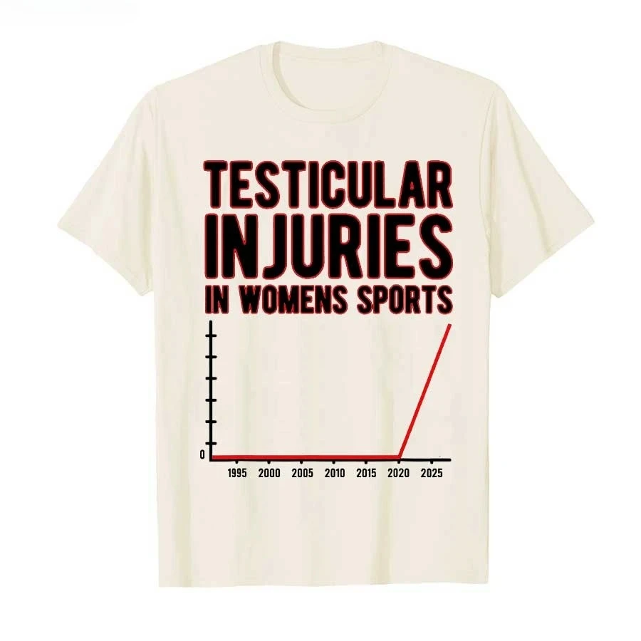 Hodenverletzung beim Frauensport - Untragbare Erwachsenen-Humor-T-Shirts und Kurzarm-Oberteile Damenbekleidung Mode Y2K Top – Detail 5