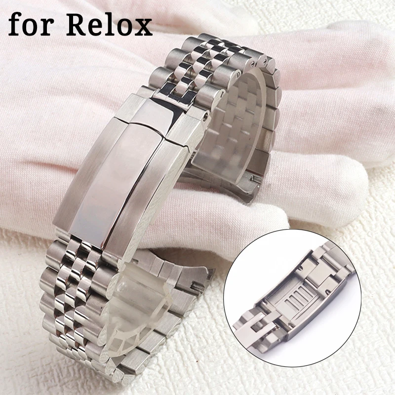 904 Jubilee Luxus-Armband für Rolex Sub GMT Yacht Daytona Uhrenarmband Mod Teile Ersatzzubehör 20 mm Uhrenarmband