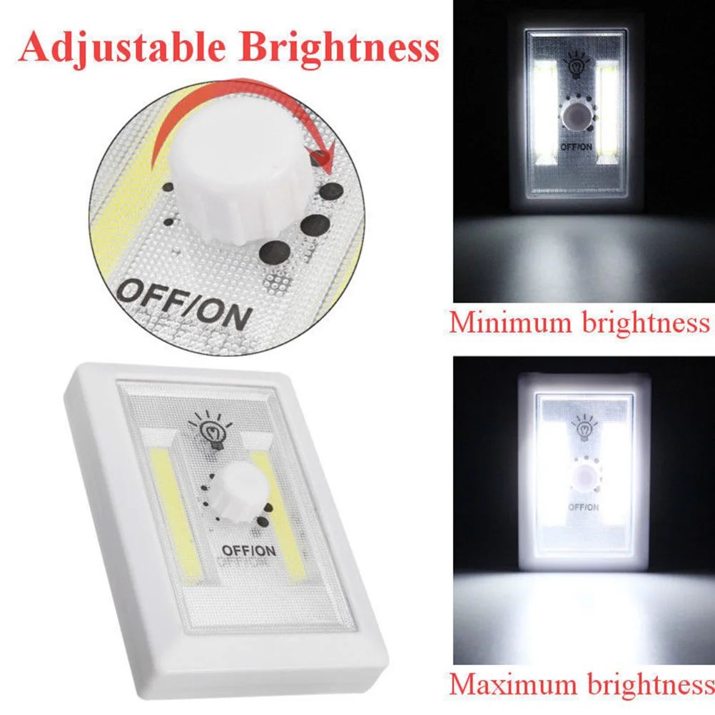

2Pcs Wall Lamp Bright LED Bedroom Cabinet Closet Stairs Wardrobe Bathroom Small Wardrobe Lamp Lights