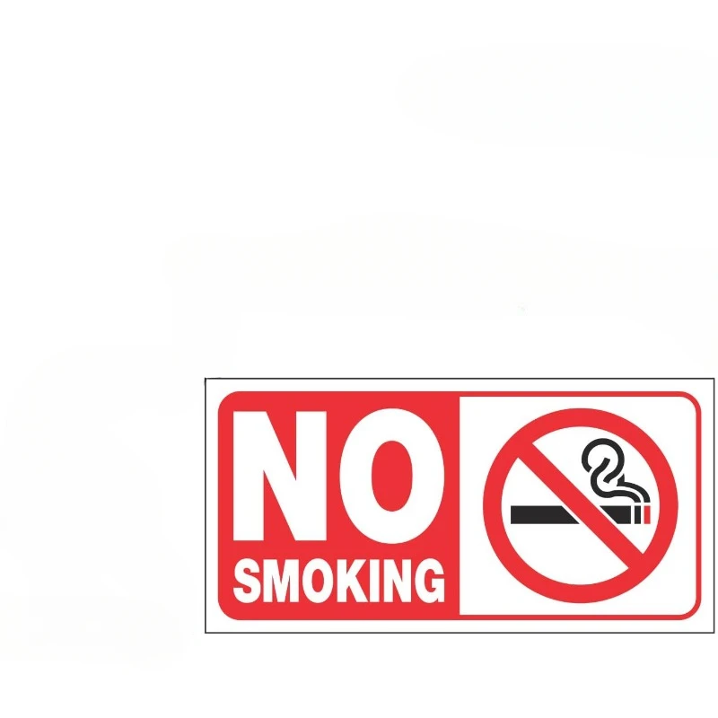 

Self-adhesive sticker No Smoking Sign Sticker for Homes 15CM PVC KK