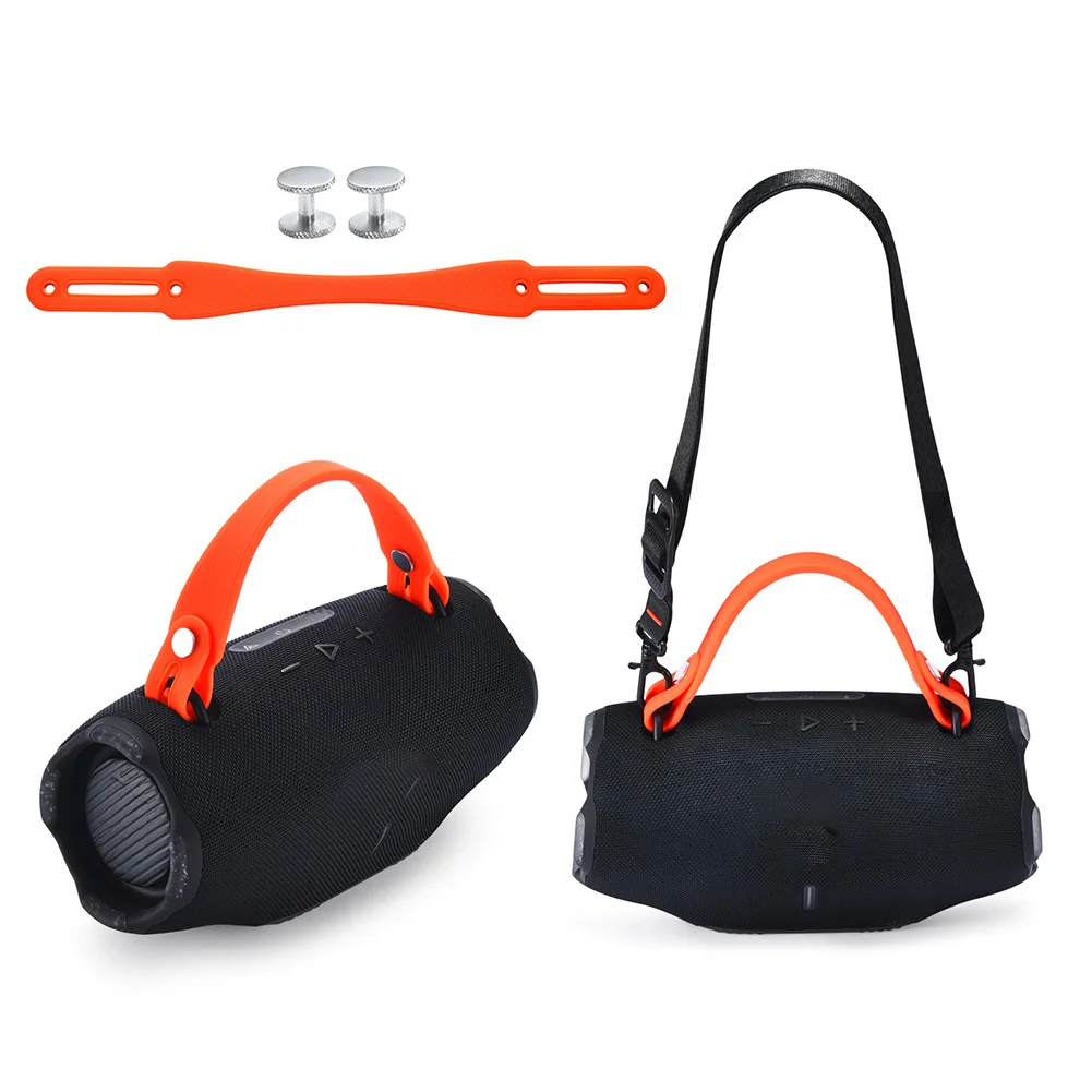 Tragbarer Silikon-Handgriff für JBL Xtreme5/4/3/2, stilvoller Lautsprecher-Tragegriff für Reise-Lautsprecherzubehör.