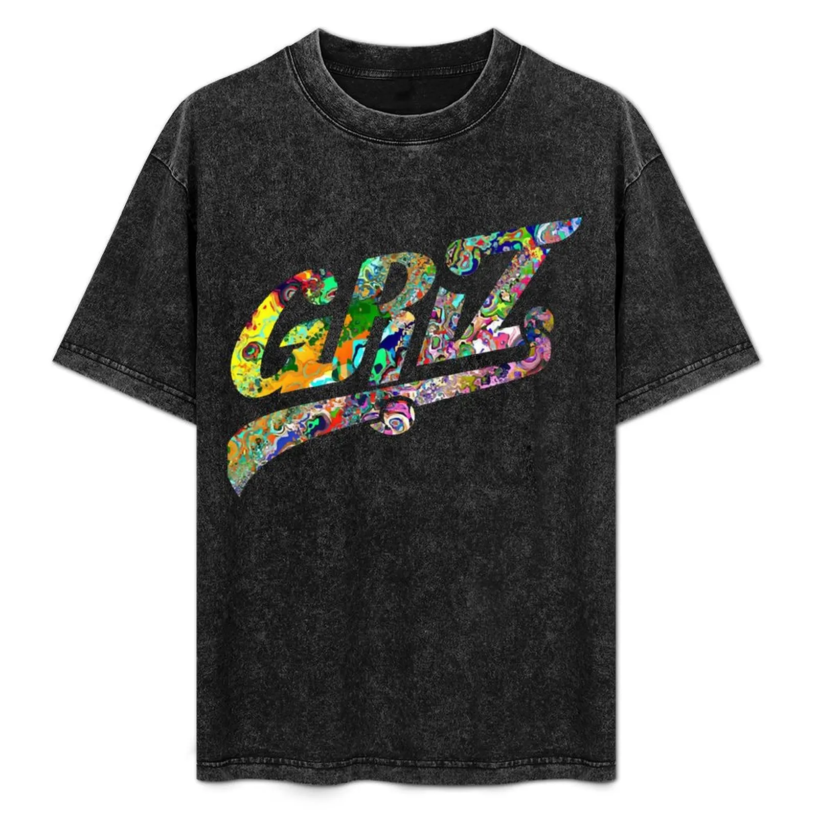 

Griz Trippy Psychedelic T-Shirt T-Shirt plus size clothes oversize t-shirts man t shirts for men cotton
