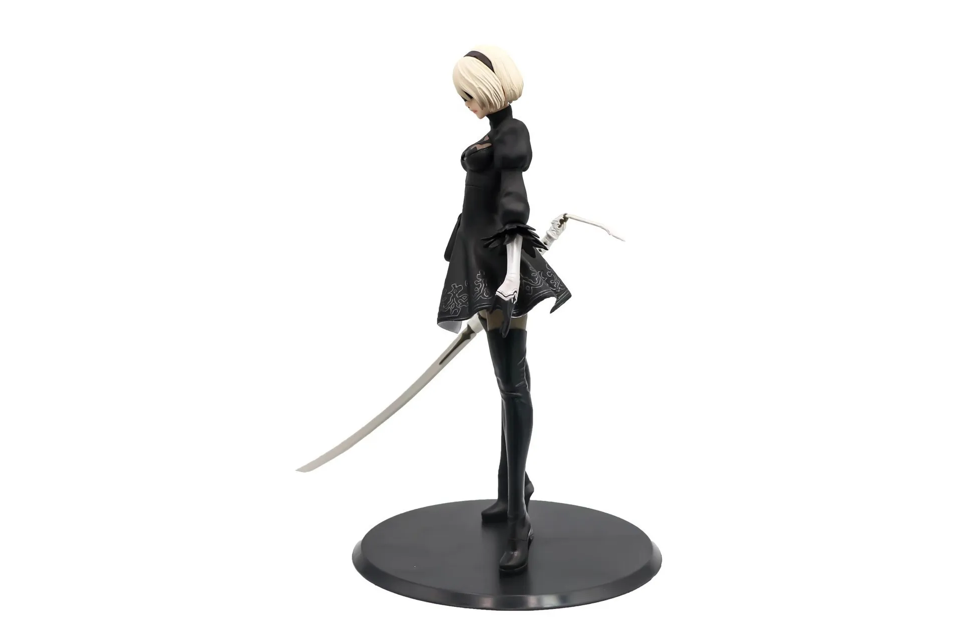 27cm Nier automata yorha No. 2 Type B ตุ๊กตาขยับแขนขาได้ของสะสมของเล่นพีวีซีโมเดลการ์ตูนอนิเมะสำหรับเป็นของขวัญคริสต์มาส