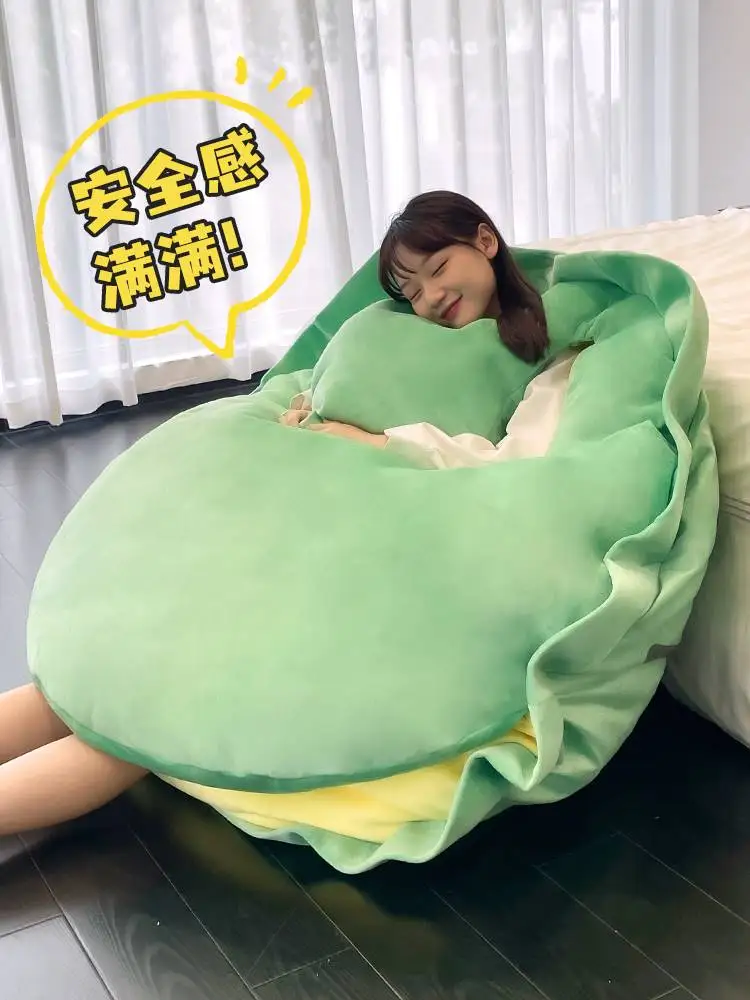 

Tortoise shell pillow wearable doll sleeping bag doll plush artifact clothes people wear oversized turtle shell online celebrity