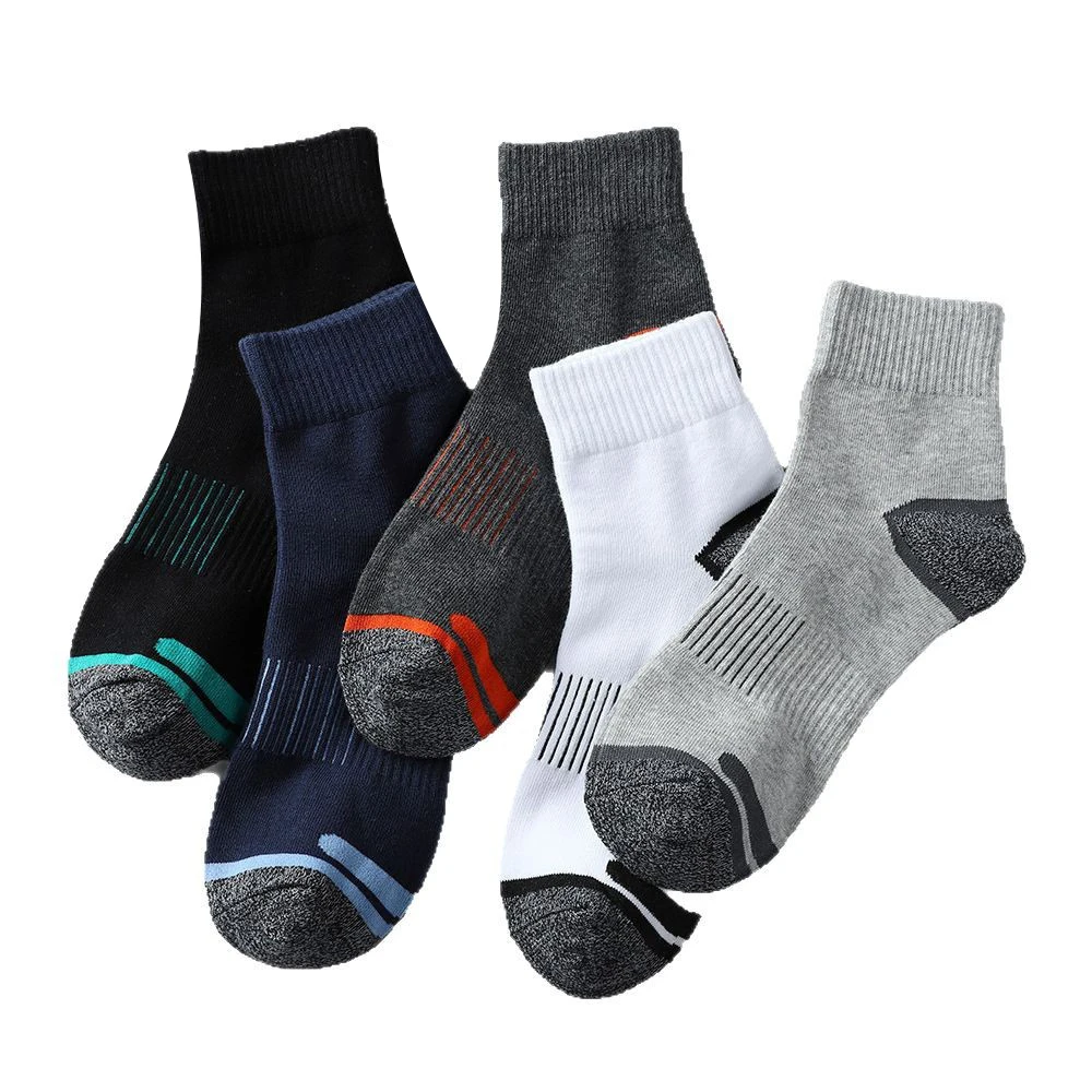 20 Paar Herren-Baumwollsocken-Set in großen Größen 38-45 – Lässige, atmungsaktive Sport- und Wintersocken in Schwarz – Bequeme, hochwertige gepolsterte Crew-Socken